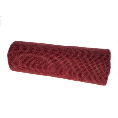 NASTRO JUTA mm300x10mt ROSSO SCURO