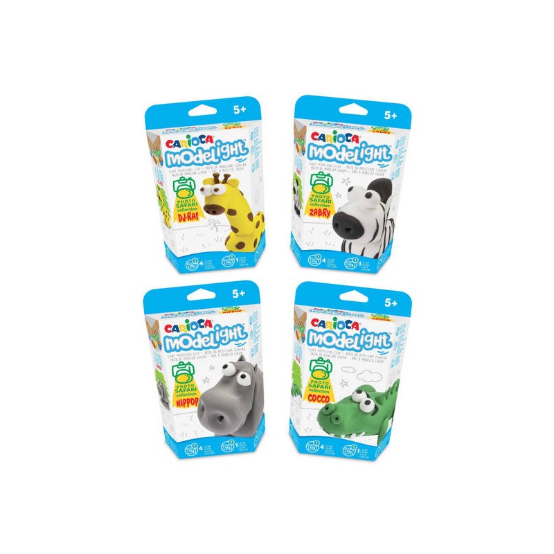 CARIOCA MODELIGHT PLAYBOX SAFARI COCCO 30gr 1pz
