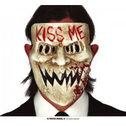 MASCHERA KISS ME HORROR PVC