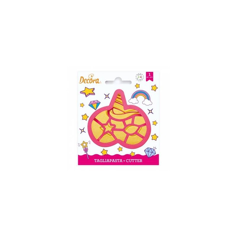 TAGLIAPASTA MASCHERA UNICORNO  9x9x2h