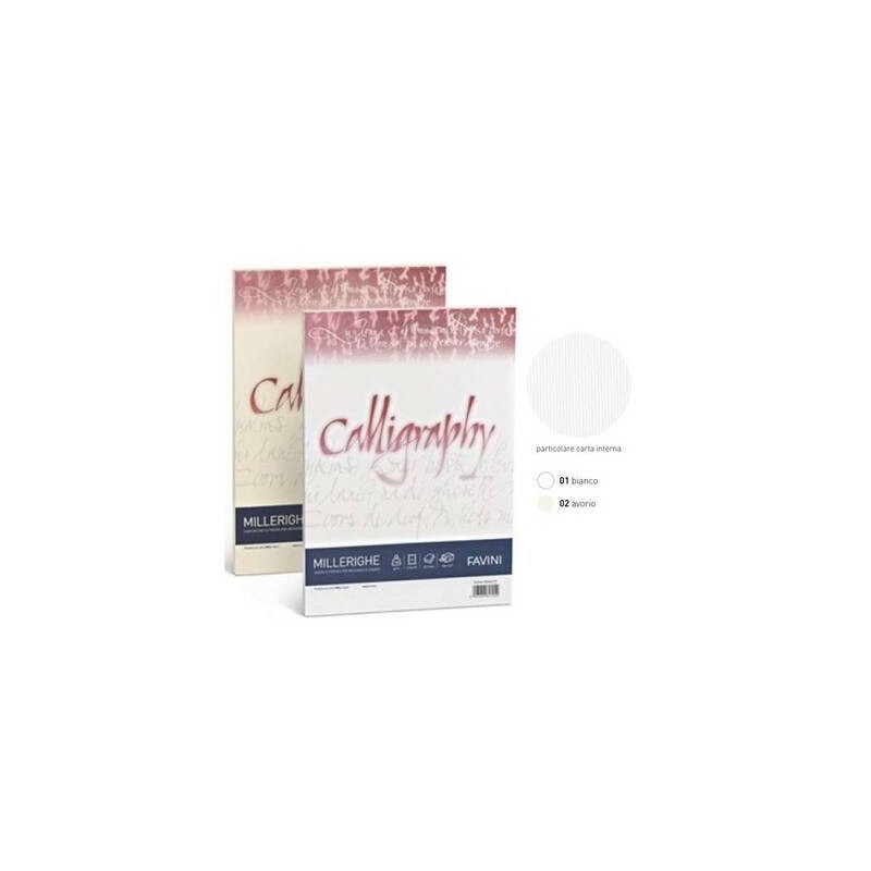 CARTA A4 MILLERIGHE 100gr RISMA 50fg AVORIO