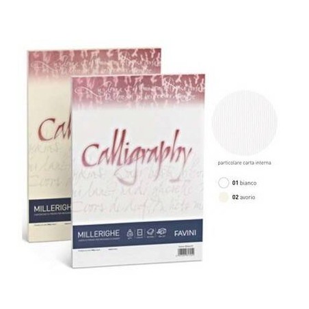 CARTA A4 MILLERIGHE 100gr RISMA 50fg AVORIO