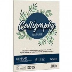 CARTA A4 CALLIGRAPHY REMAKE 250gr RISMA 50fg PERLA