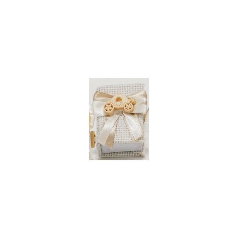 SCATOLA LIBRO APPLICAZIONE CARROZZA H8cm