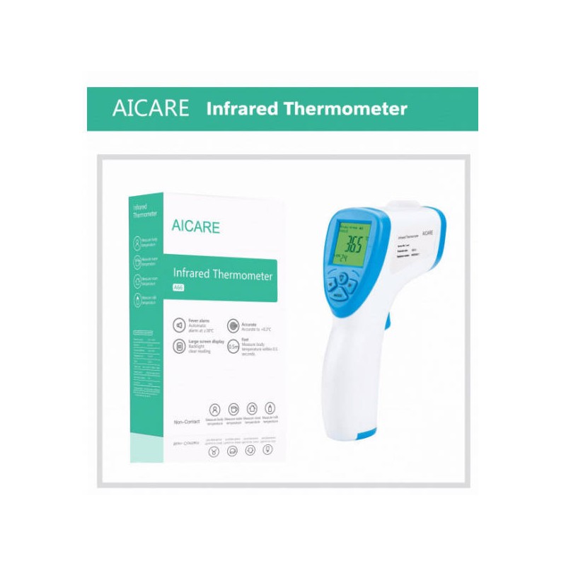 TERMOMETRO DIGITALE INFRAROSSI LCD