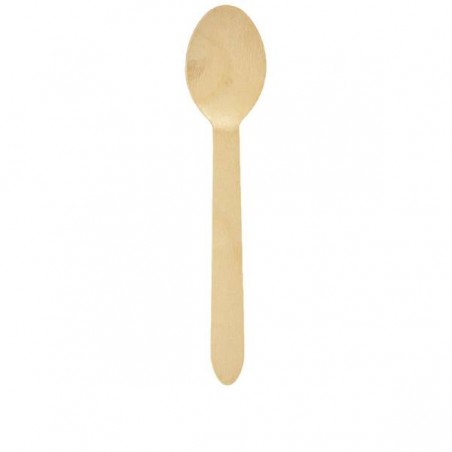 CUCCHIAIO LEGNO 16cm ECOWOOD Byò 100pz