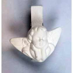 ANGELO GESSO CON CLIP LEGNO 6pz