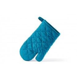 GUANTO DA FORNO coll.MARMITTONE 18x30cm PETROLIO