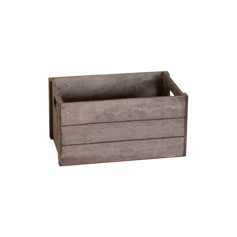 CASSETTA LEGNO MARRONE C/DIVISORI 28x18x15 CASL2659