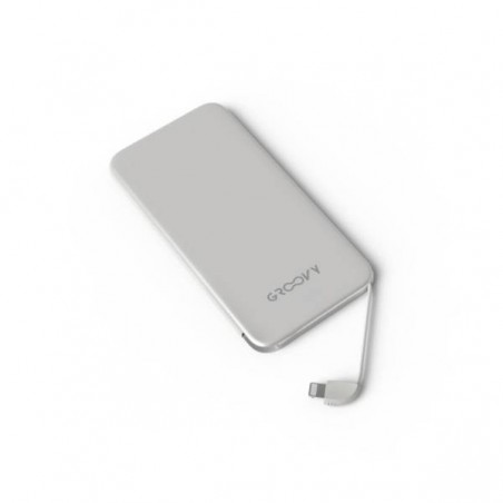 POWER BANK LIGHTING APPLE GRIGIO GHIACCIO NEW GROOVY