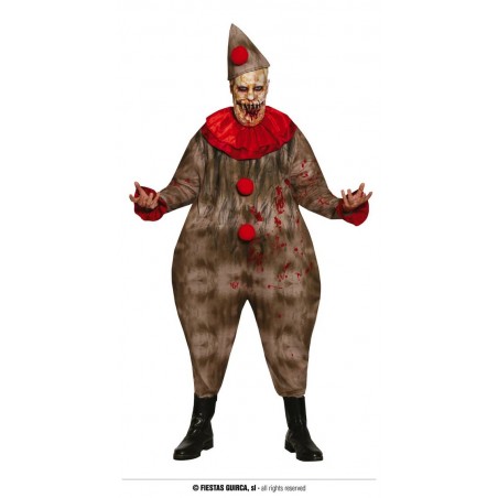 COSTUME CREEPY CLOWN TG.52/54