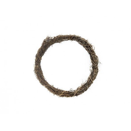 CORONA IN RATTAN ø35cm