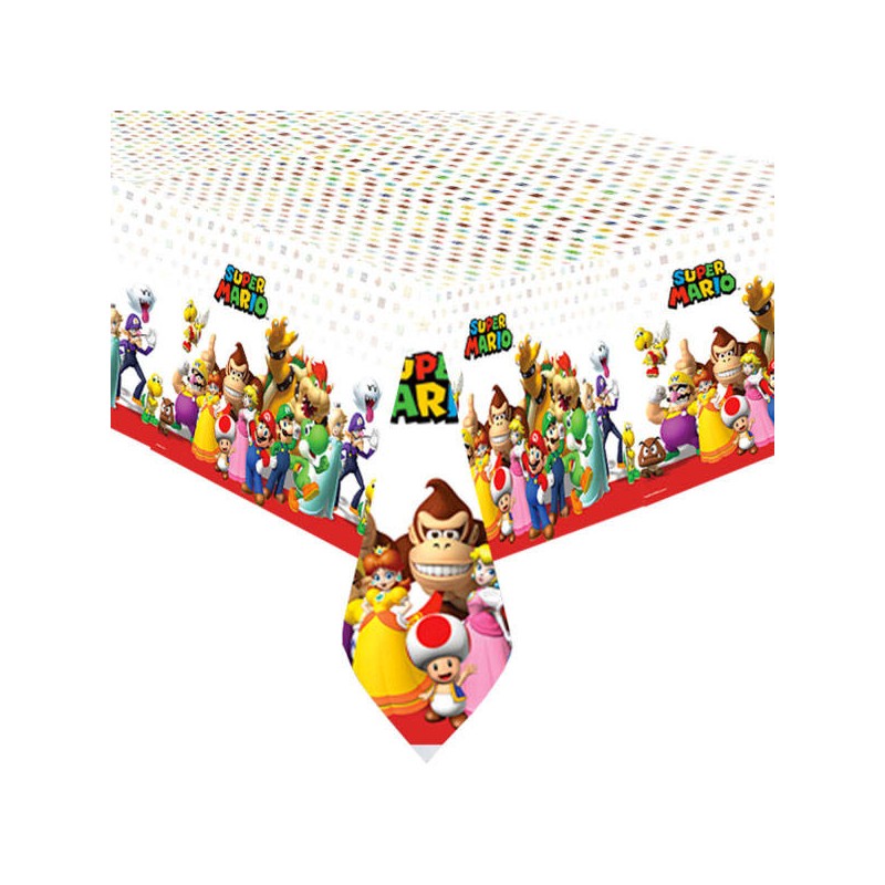 TOVAGLIA PVC 120x180cm SUPER MARIO BROS