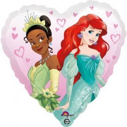 PALLONE CUORE MYLAR ø45cm PRINCIPESSE HEART