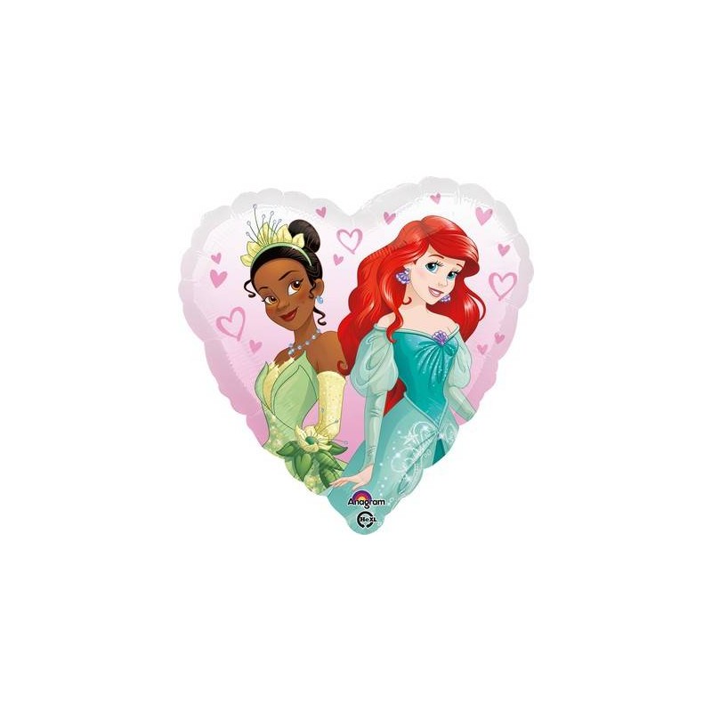 PALLONE CUORE MYLAR ø45cm PRINCIPESSE HEART