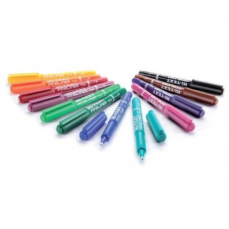 FINELINER 750 PUNTA SINTETICA P.MEDIA 1mm NERO HI-TEXT