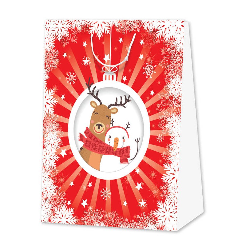 BORSA GIFT RENNA MAT MAXI 40,5x20x55cm (2ASS.)