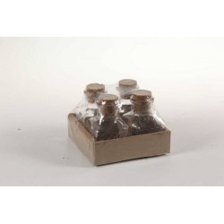 BOTTIGLIA VETRO 60ml 4pz 753091