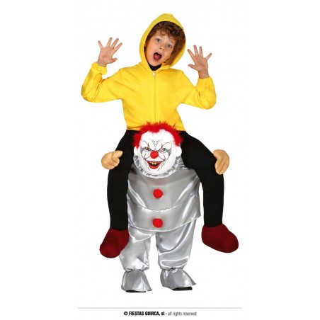 COSTUME LET ME GO BALD PAGLIACCIO 10-12 ANNI