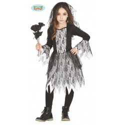 COSTUME BAMBINA SPOSA FANTASMA 10-12 ANNI