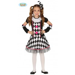 COSTUME BIMBA DARK CIRCUS 10-12 anni