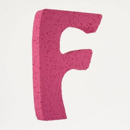 LETTERA POLISTIROLO PASTELLO mm120x90 F FUCSIA