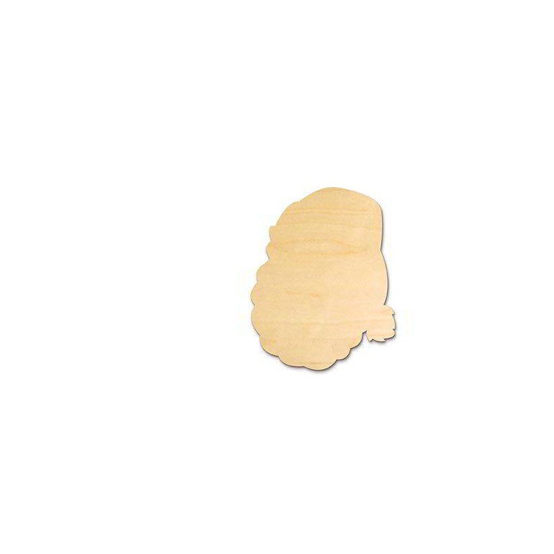 SAGOMA BABBO NATALE in BETULLA cm.12x15