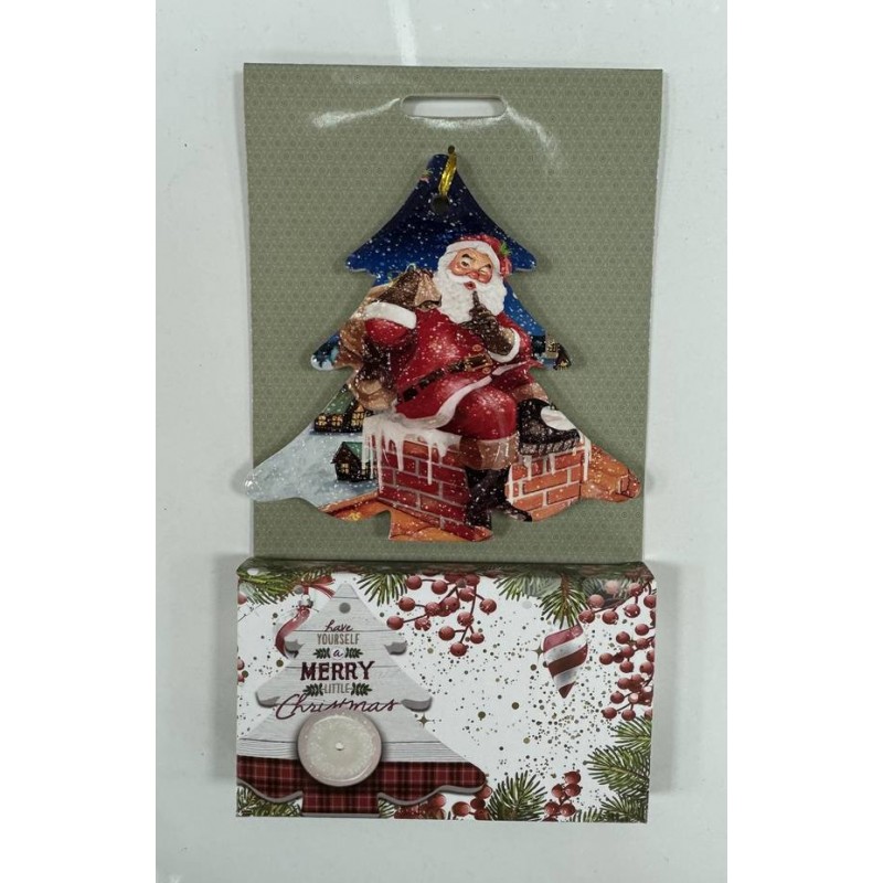 PORTA T-LIGHT ALBERO DI NATALE + 6 T-LIGHT