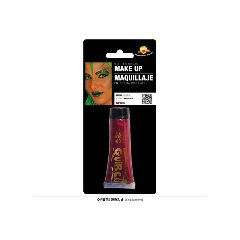 TUBETTO TRUCCO GLITTER 20cc ROSSO