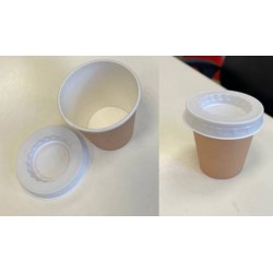 COPERCHIO PS BICCHIERI 3oz ø6,4 100pz ISAP