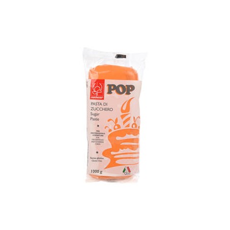 PASTA DI ZUCCHERO POP 1kg ARANCIONE