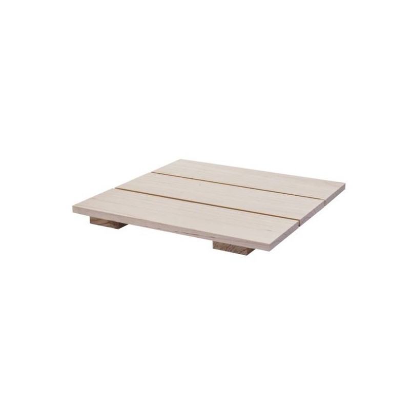 MINI VASSOIO LEGNO PINO NATURALE C/PIEDI 20x12,5x1,8cm