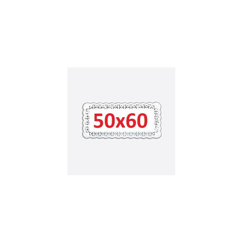 PIZZO PORCELLANATO RETTANGOLARE 50x60 10pz