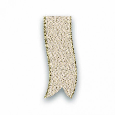RONDELLA NASTRO TESSUTO ANIMATO 414 mm40x15mt 01-CHAMPAGNE