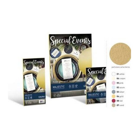 CARTA A4 SPECIAL EVENTS 120gr AVORIO 20fg