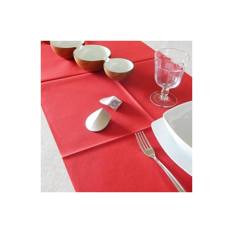 STRISCIA PIEGATA PLUS 120x40cm ROSSA 25pz