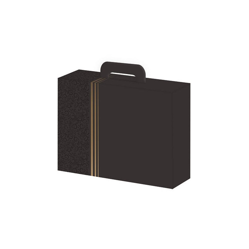 VALIGETTA CARTONE MY BLACK 34,5x26x11,5cm