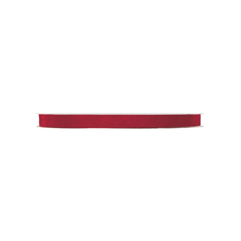 NASTRO DOUBLE VELVET mm15x30mt ROSSO