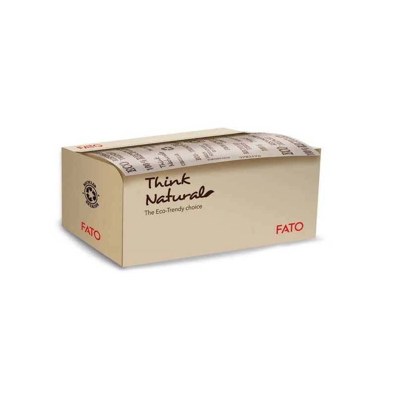 TOVAGLIETTE ROTOLO NATURAL DECORATE 125pz