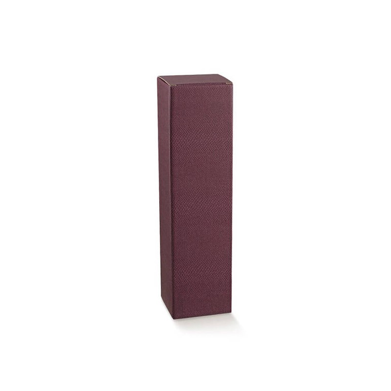 SCATOLA 1 BOTTIGLIA 9x9x34cm SKIN VINACCIA