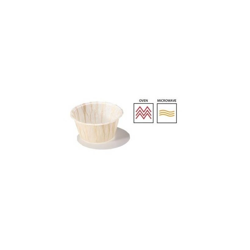 PIROTTINI MUFFIN 45x34mm ECRU' 200pz
