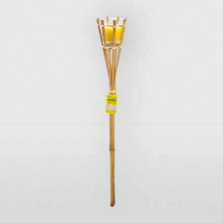 FIACCOLA CITRONELLA CON CANDELA ø9 H.76cm