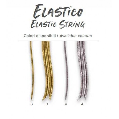 CORDONCINO ELASTICO 013 100mt 4-ARGENTO