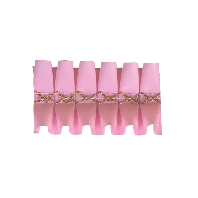 NASTRO GIROTORTA PVC ROSA 5x15mt