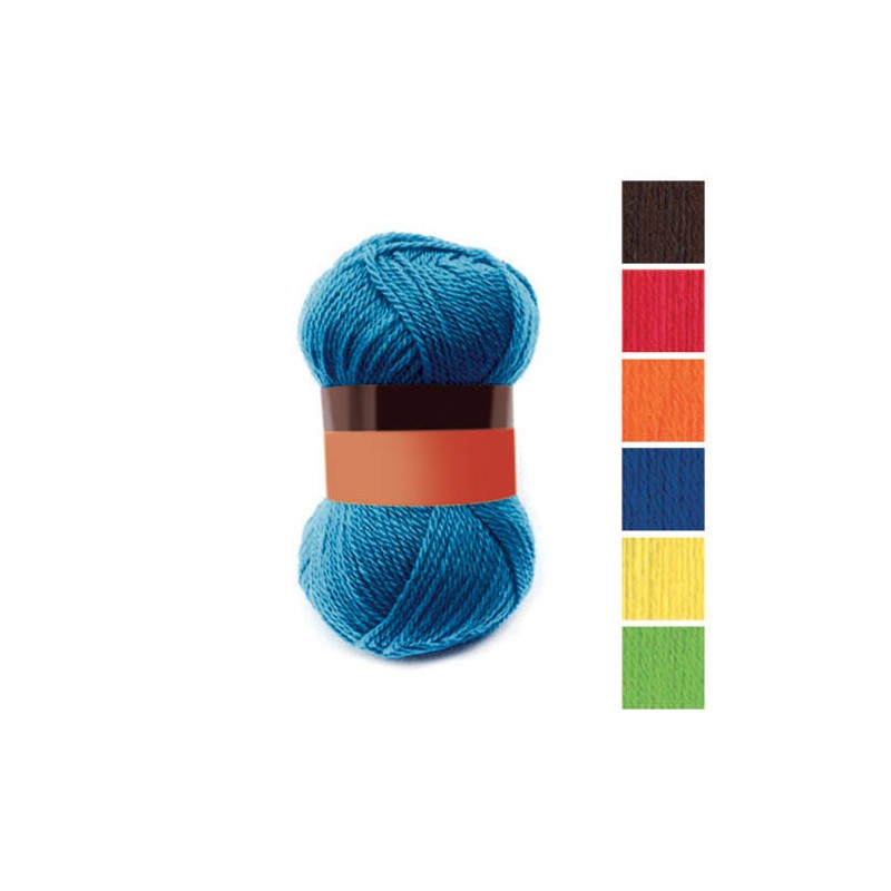 LANA 100% ACRILICO GOMITOLO - COLORI ASSORTITI 300gr