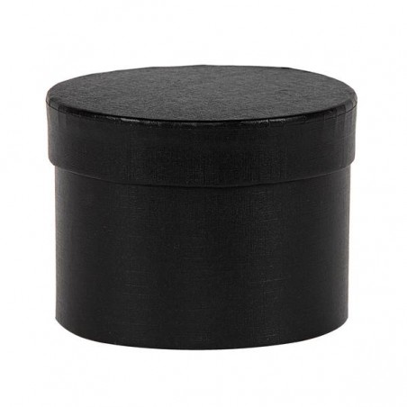 SCATOLINA LITTLE BOXES ø9x6,5cm NERO