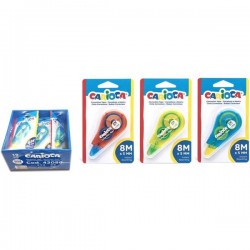 CORRETTORE A NASTRO mt8x5mm CARIOCA 3pz