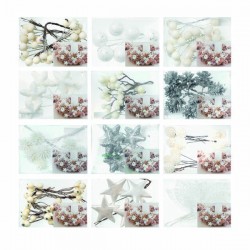 PICKS XMAS BIANCO MIX 12pz