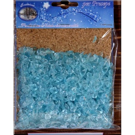 GHIAIA GRANDE VETRO CELESTE