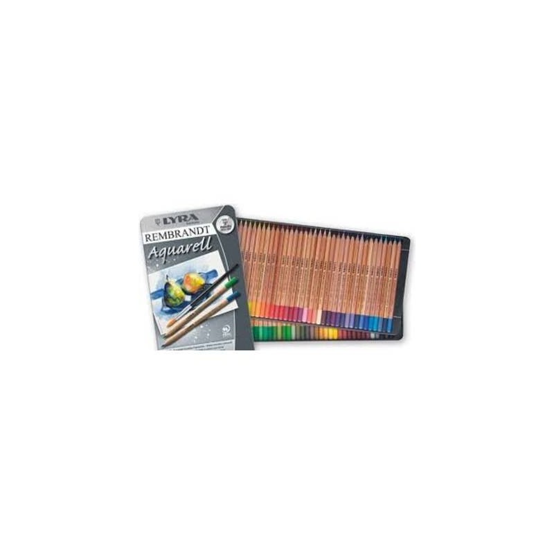 PASTELLI LYRA REMBRANDT AQUARELL 36pz SCATOLA MET.